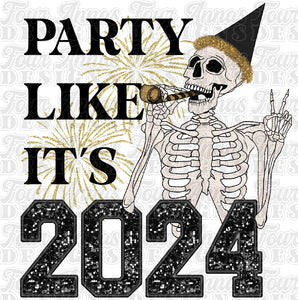 Party like it’s 2024 skellie