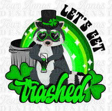 Load image into Gallery viewer, Raccoon trashed St. Patrick’s Day
