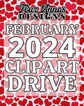 Load image into Gallery viewer, February Clipart 2024 Drive

