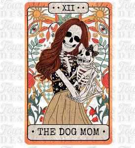 The dog mom red head tarot skellie