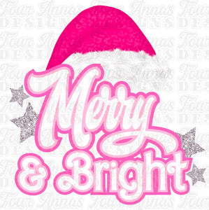 Pink Merry & Bright christmas