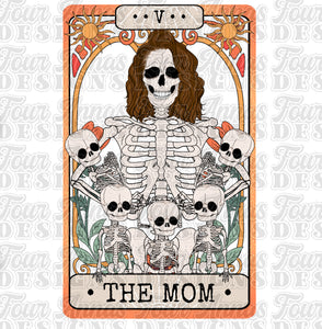 The mom of 5 tarot skellie
