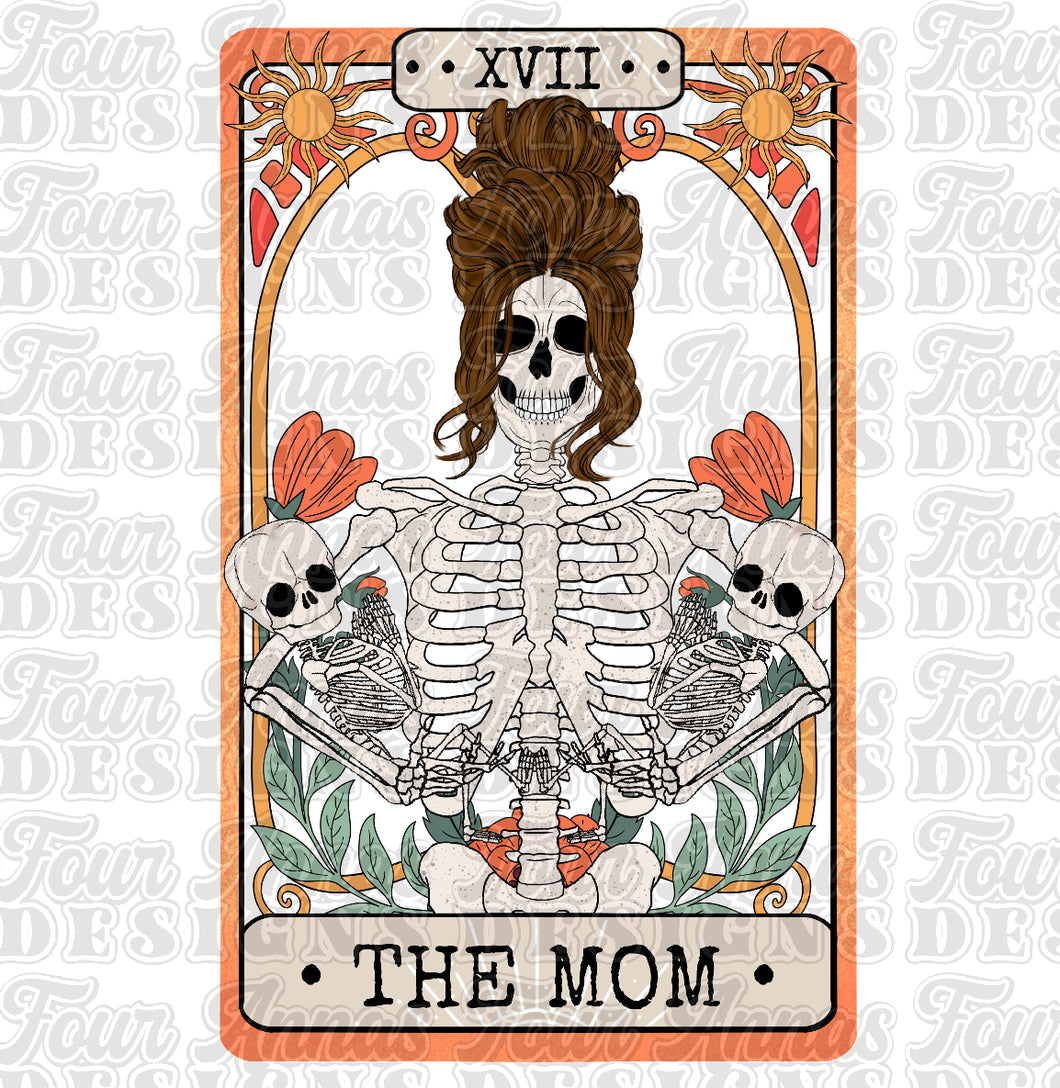 The mom tarot skellie (twins)