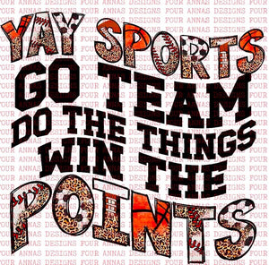 Yay sports | go team