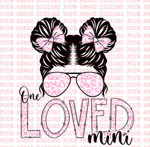 One loved Mini pink leopard