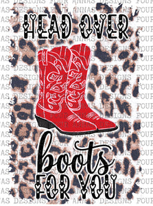 Head over boots for you