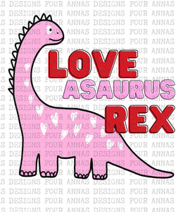 Love asaurus rex