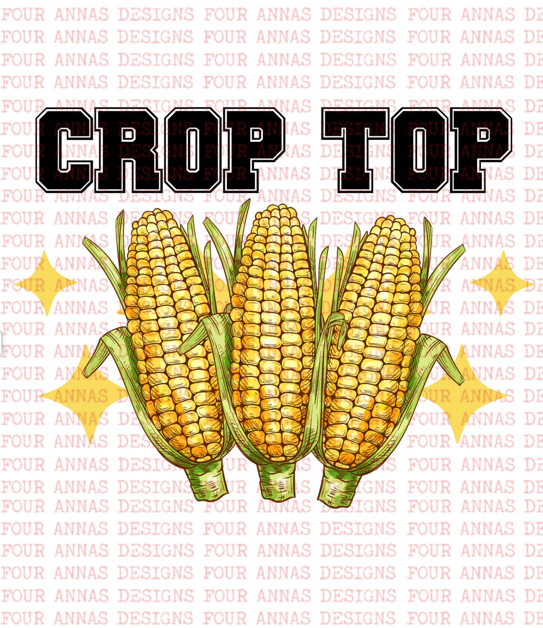 Crop top corn