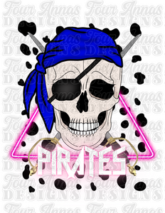 Pirates skeleton mascot