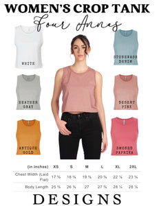 You free tonight crop tank top