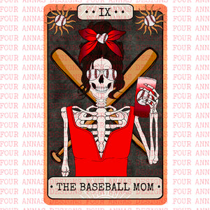 The baseball mom tarot skellie