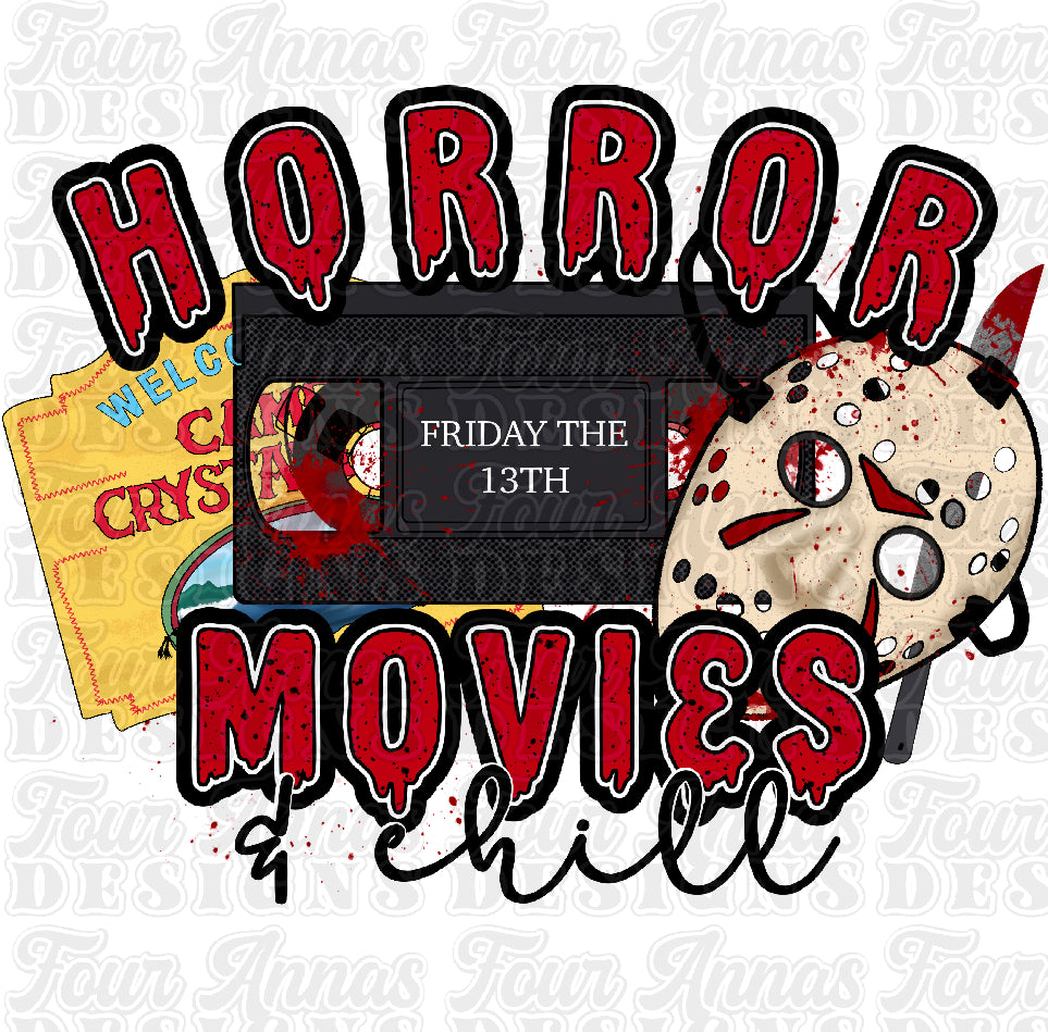 Horror movies & chill camp