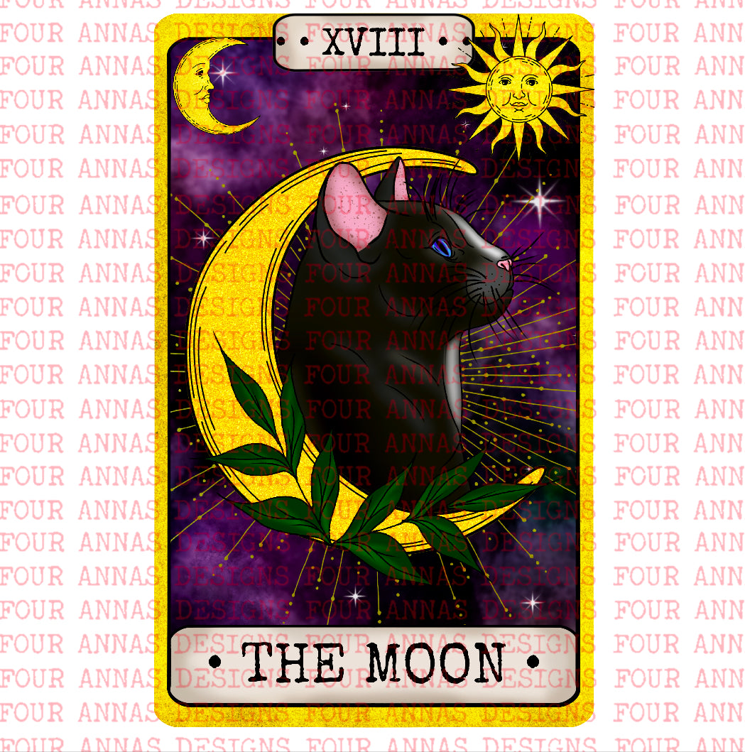 The moon tarot