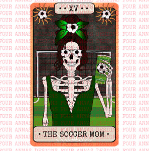 The soccer mom tarot skellie