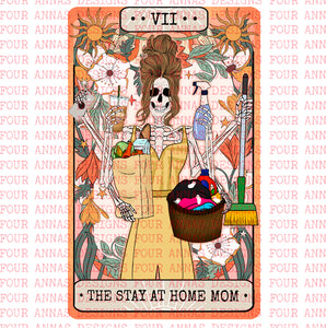 The stay at home mom tarot skellie
