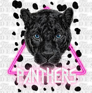 Neon Panthers mascot