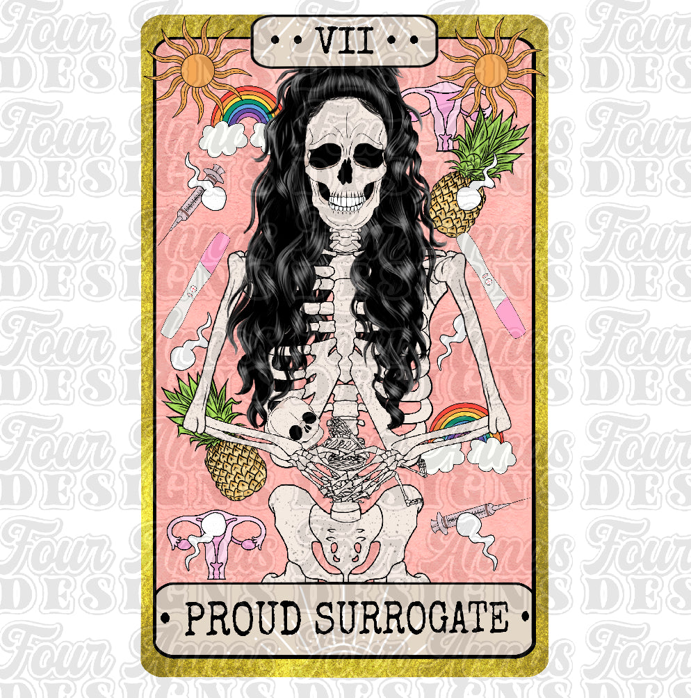 Proud surrogate tarot skellie