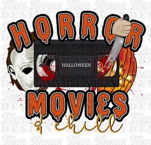 Horror movies & chill pumpkin