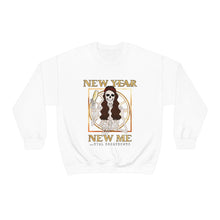 Load image into Gallery viewer, New year, new me, skellie, New Years Eve, Unisex Heavy Blend Crewneck Sweatshirt
