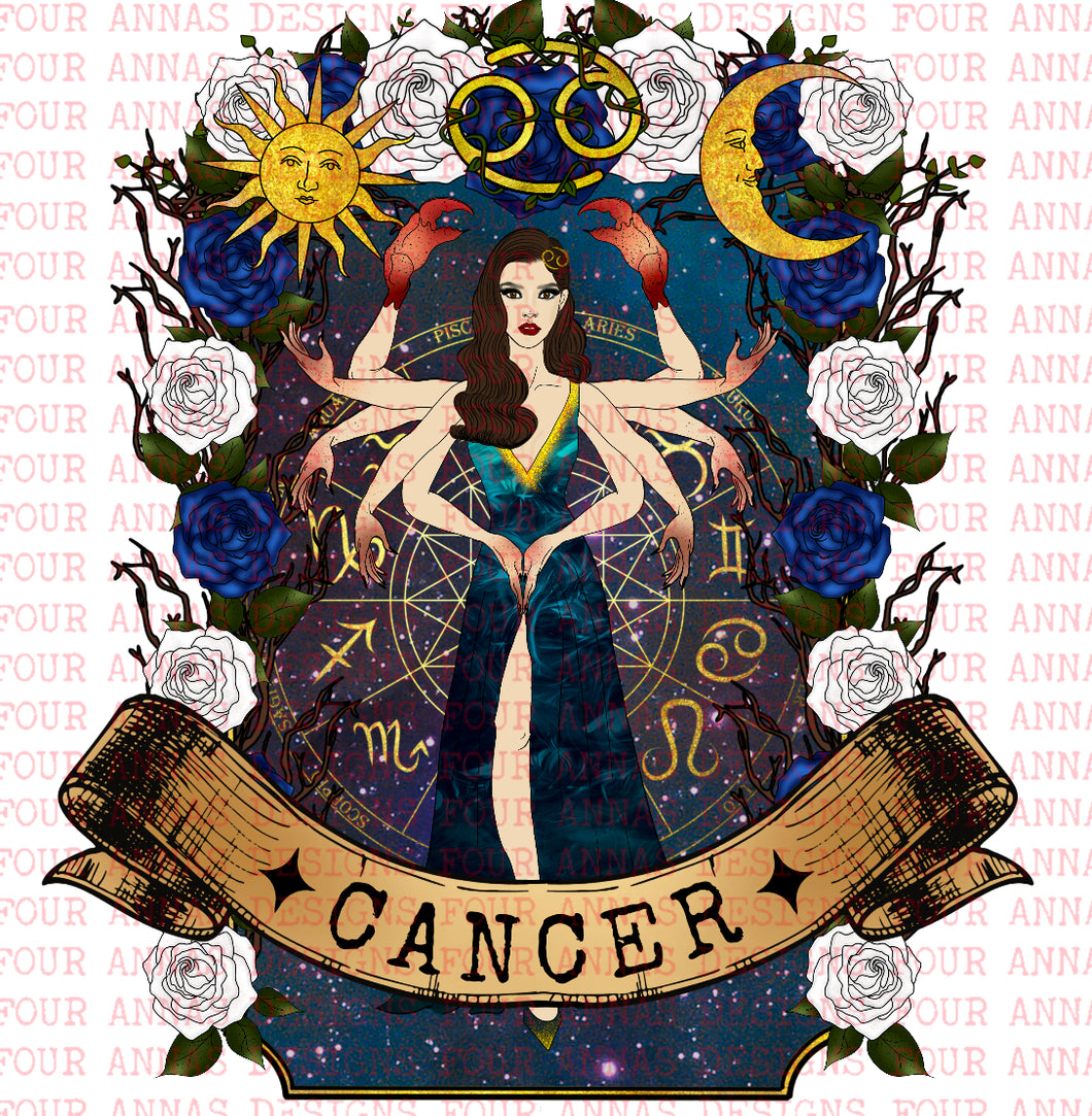 Cancer Zodiac girl