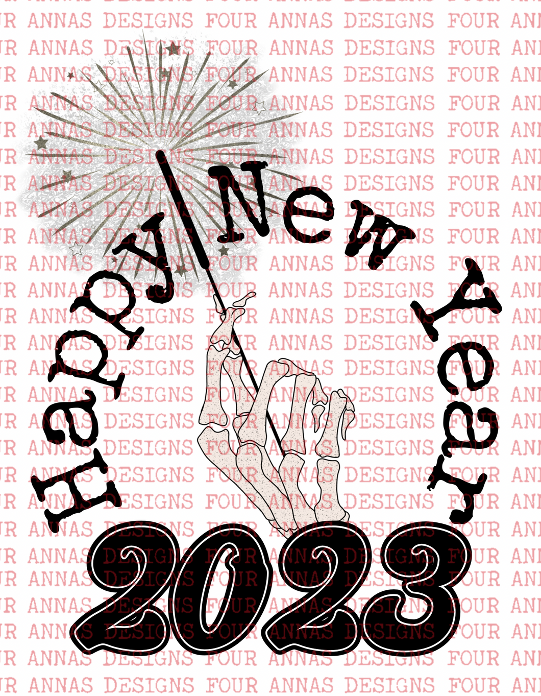 Happy new year 2023 skellie