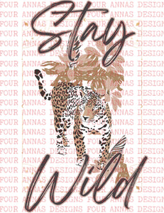 Stay wild cheetah