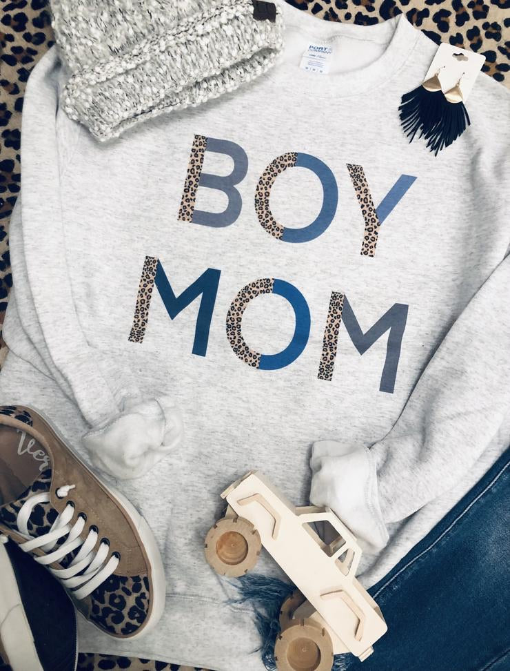 Boy mom hoodie