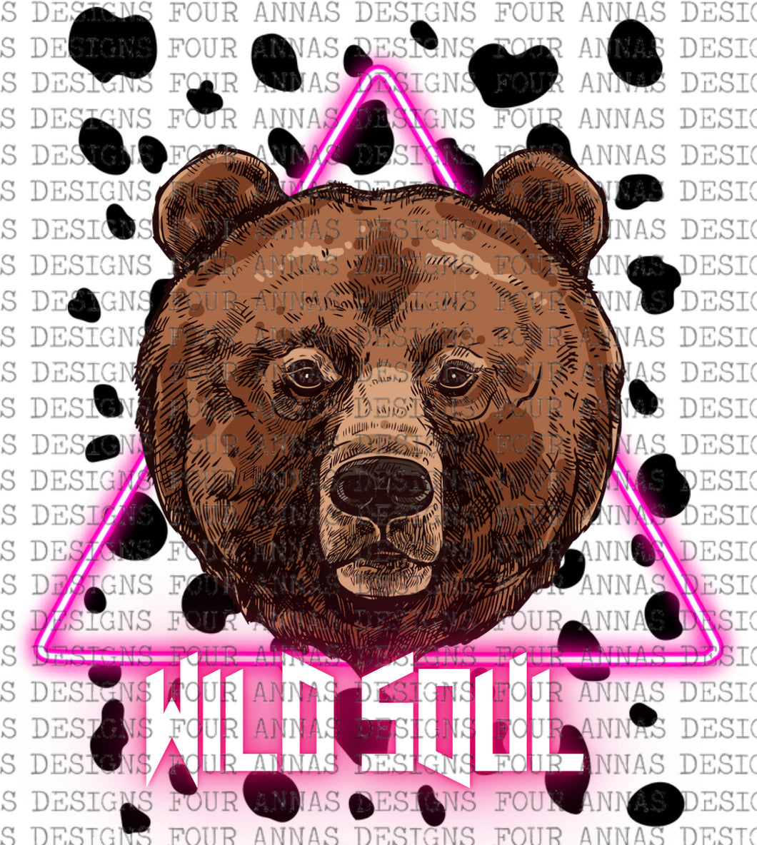 Wild soul brown bear