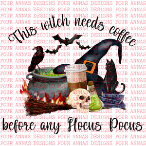 This witch needs coffee