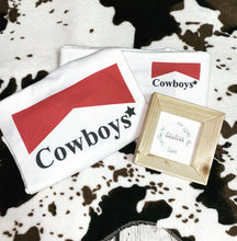 Load image into Gallery viewer, Red top cowboys tee
