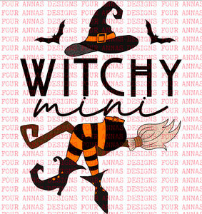 Sitting witchy mini