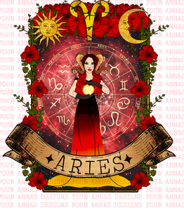 Aries Zodiac girl