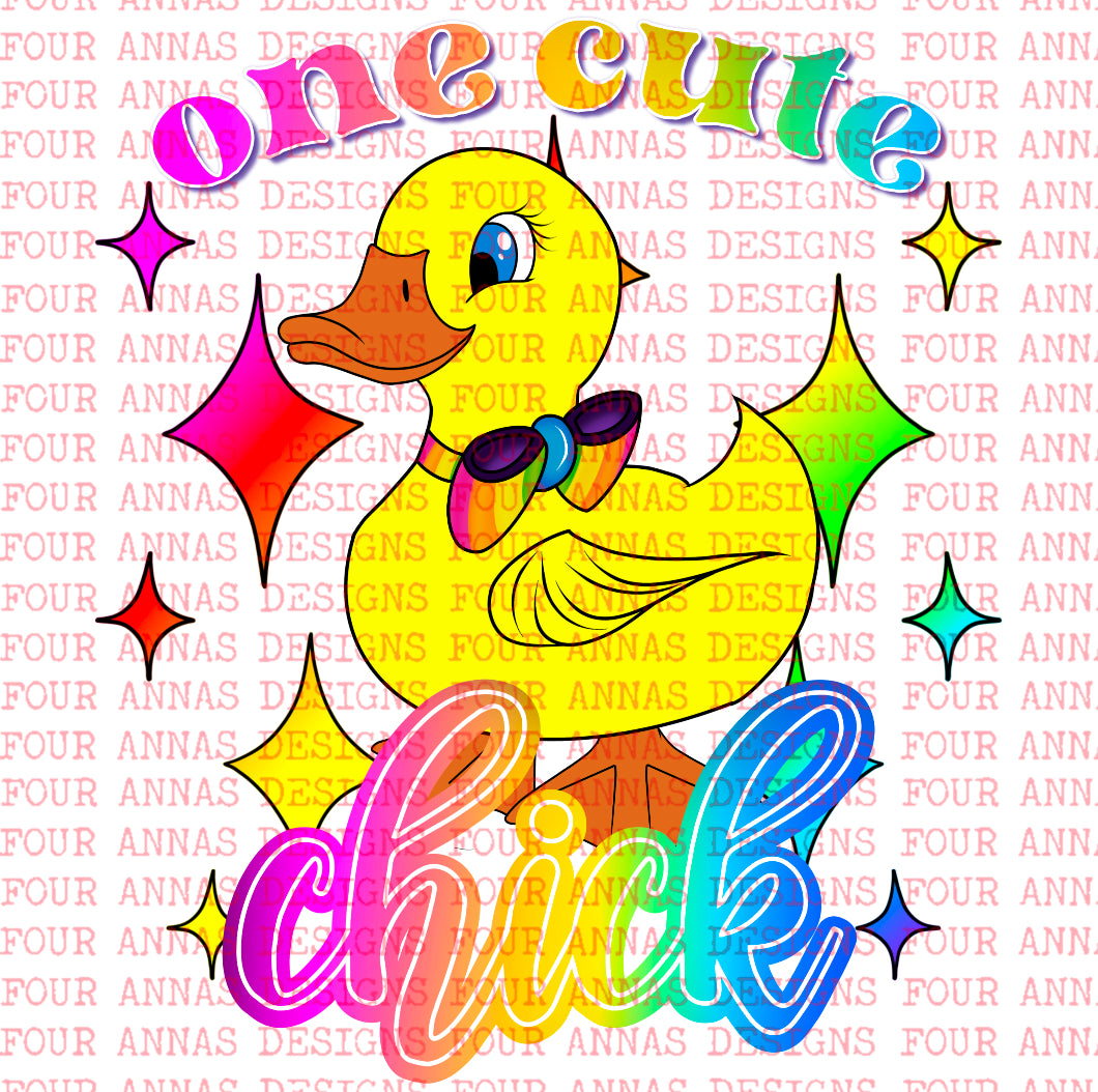 One cute chick
