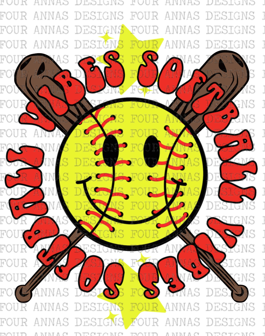 Softball vibes bats