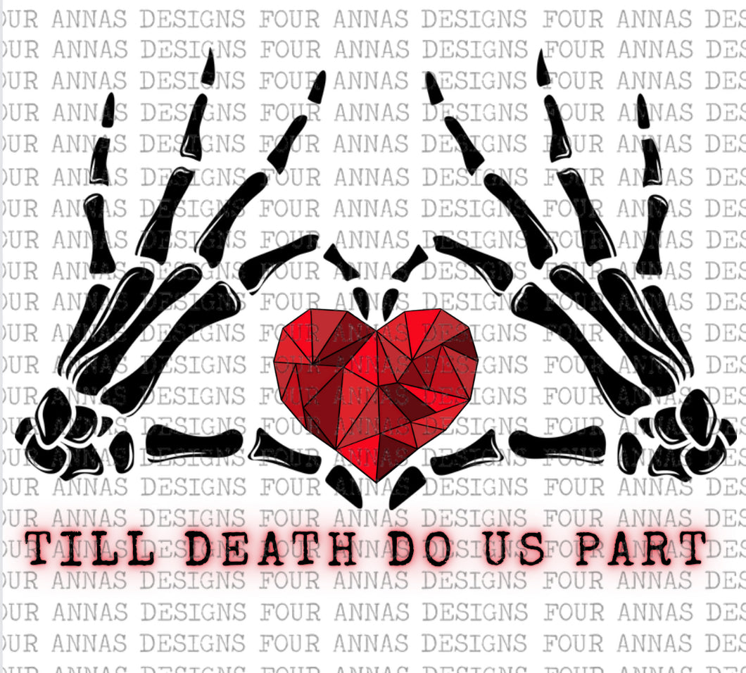 Till death do us part skeleton
