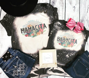 Mamacita & babycita bleached Tee