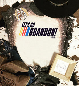 Let’s go Brandon #fjb bleached tee