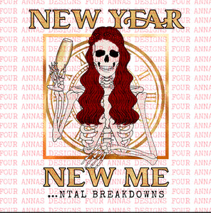New year, new mental breakdown red