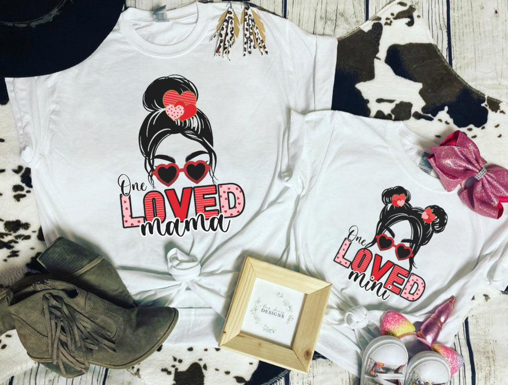 One loved Mama | one loved mini Tees