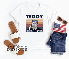 Load image into Gallery viewer, drunk presidents 4th of July shirts
