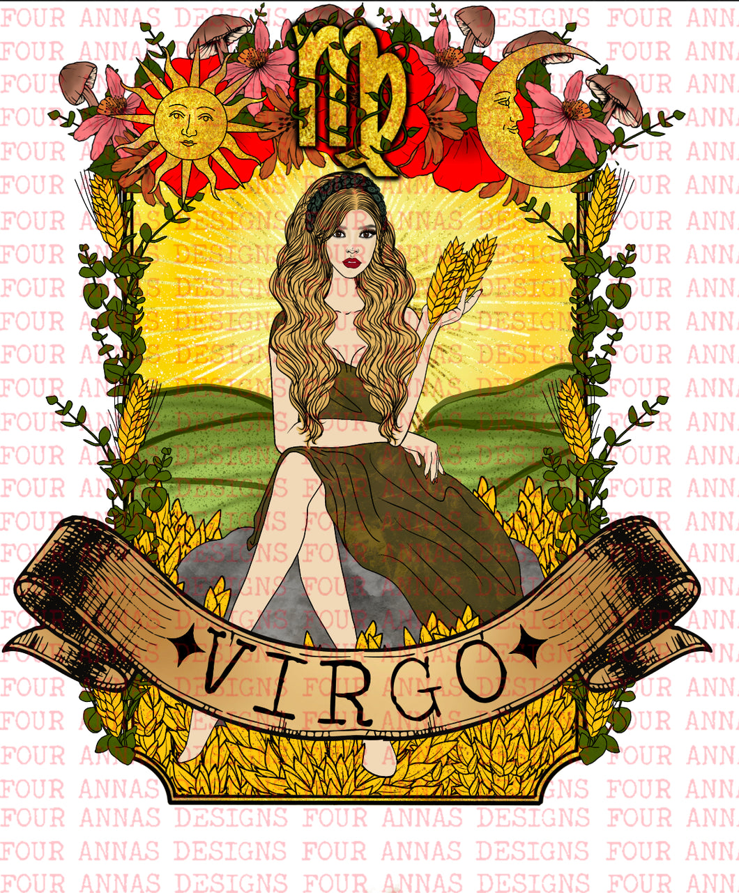 Virgo Zodiac girl