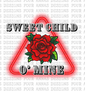 Neon sweet child o’ mine