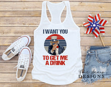 Load image into Gallery viewer, I want you to group USA 4th of July tank tops
