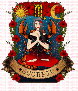 Scorpio Zodiac girl