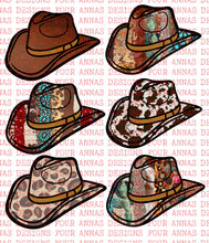 Load image into Gallery viewer, Western cowboy hats
