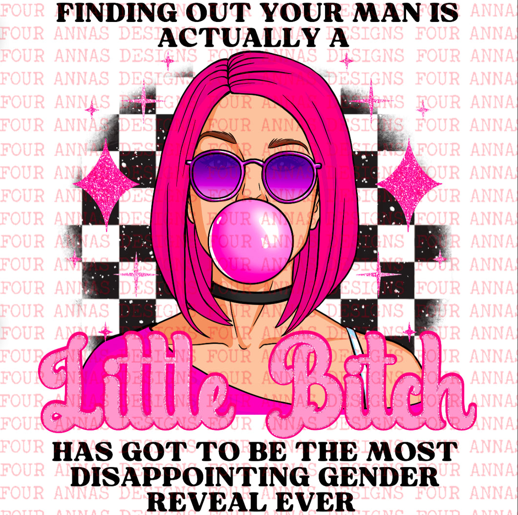 Your man gender reveal