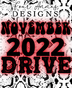 November 2022 Drive