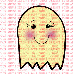 Pastel halloween cute ghost clipart elements GOOGLE DRIVE