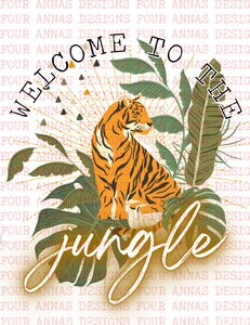 Welcome to the jungle tiger