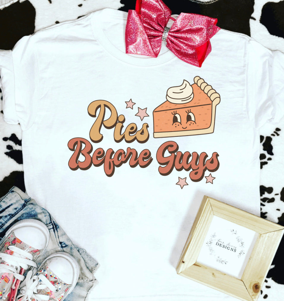 Pies before guys thanksgiving tee
